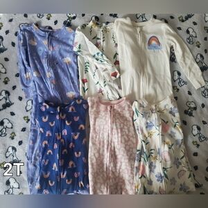 Old Navy Long Sleeve Footless Sleepers 2T